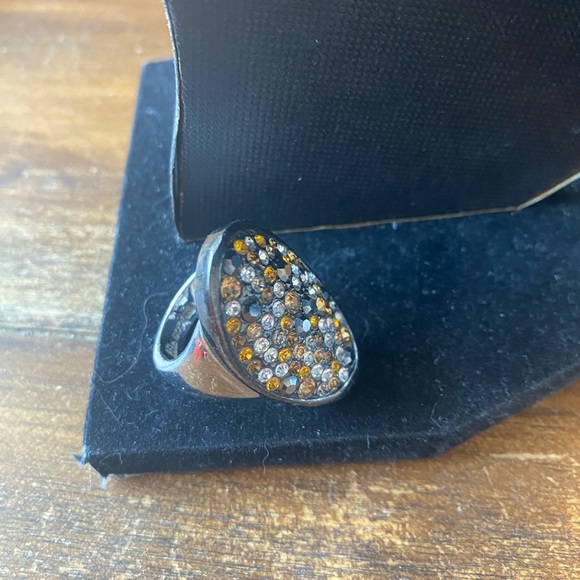 Lia Sophia Wishing Well Hemalite silver tone ring - Picture 4 of 7